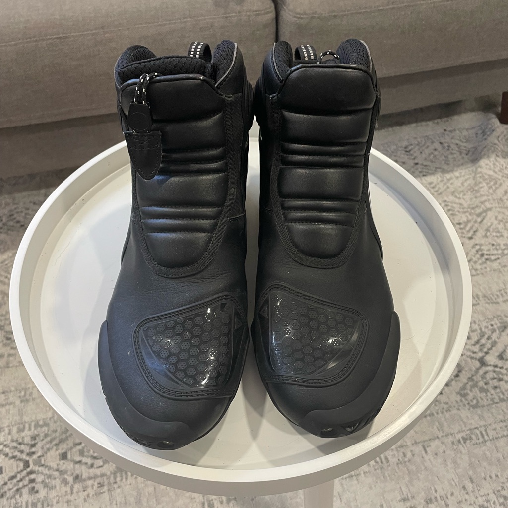 Dainese Dyno D1 Black Motorcycle Riding Boot Shoes Mens Size 11 Casual Moto